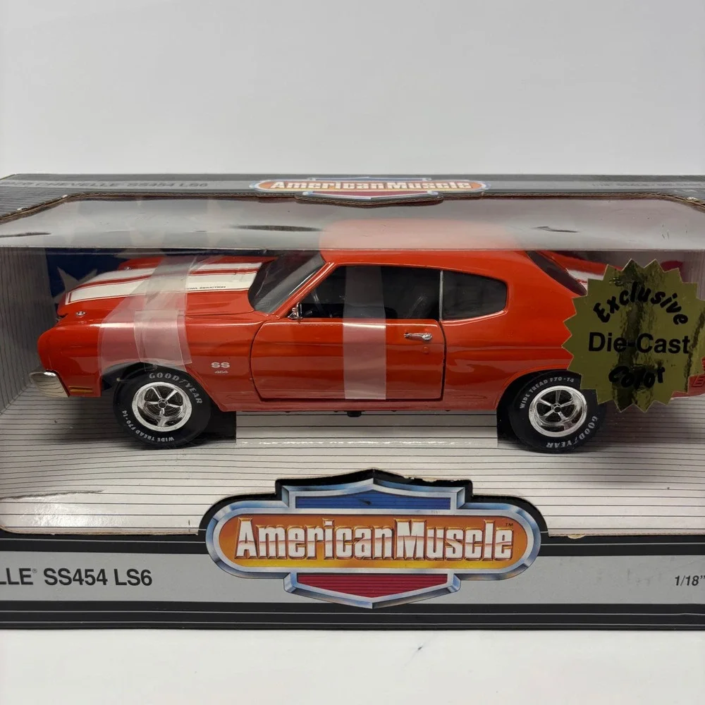 1970 Chevrolet Chevelle SS454 LS6 Orange Exclusive Color 1:18 ERTL Diecast